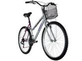bicicleta femenina com cestinha